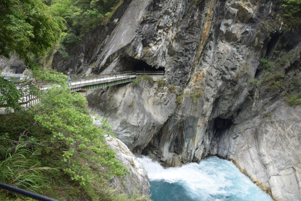 View of Taroko National Park in Hualien county, Taiwan