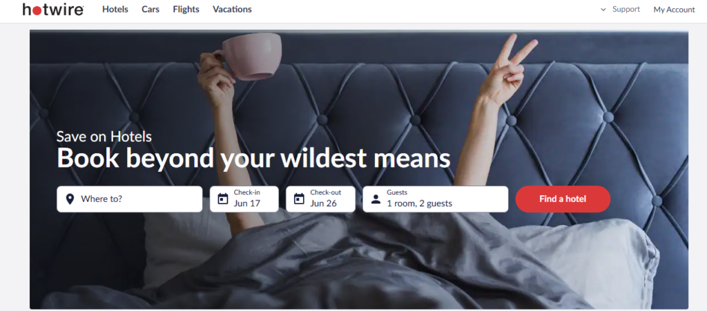 Hotwire hotel booking