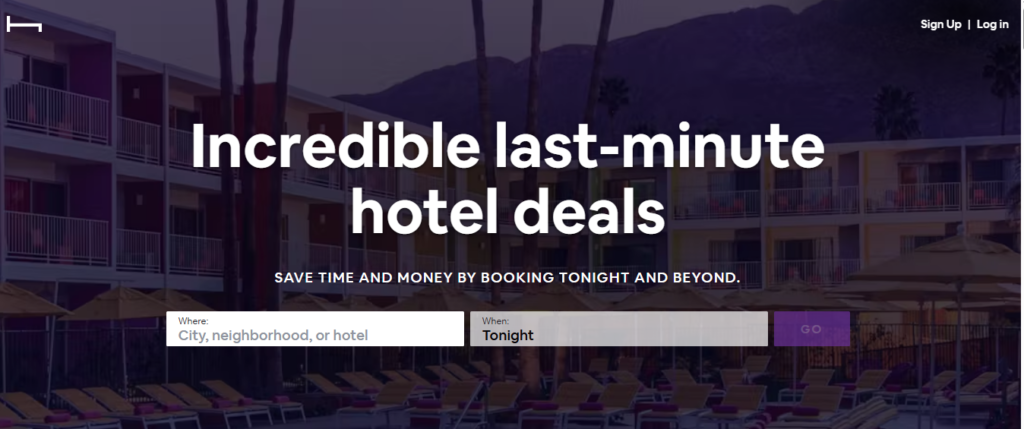 HotelTonight last minute deals