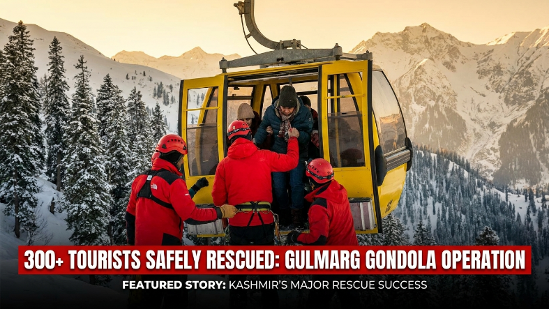 Gulmarg Gondola in Kashmir