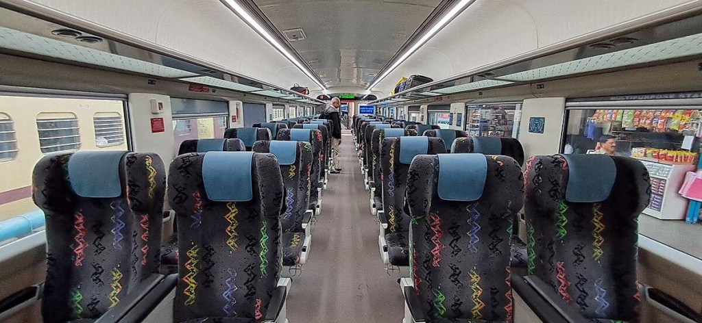 Vande Bharat Express Train Inside View