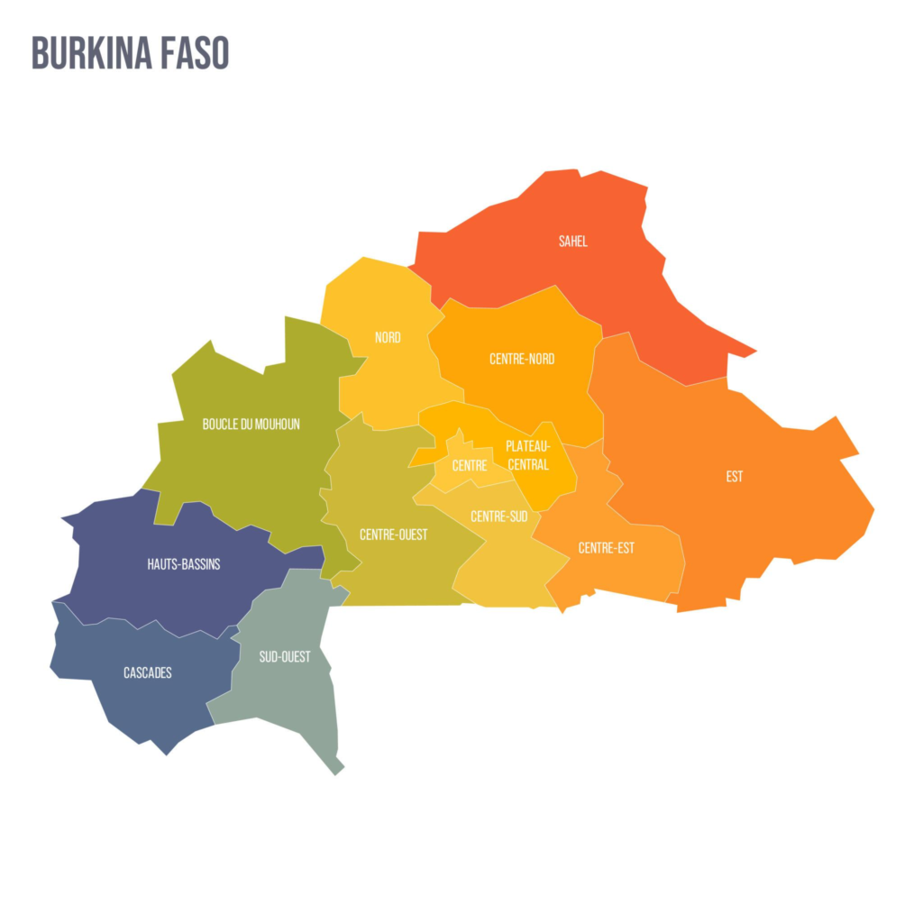 Burkina Faso Map