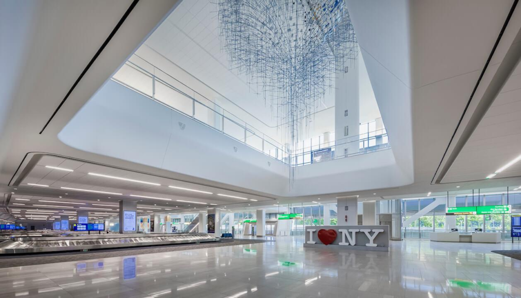 Renovation of LaGuardia Airport’s Terminal B is officially complete