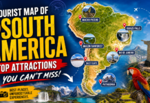 Tourist Map of South America: Top Attractions You Can’t Miss Tourist Map of South America