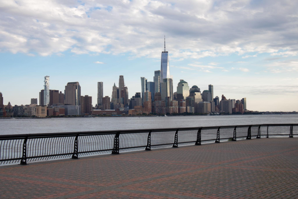 New York skyline during FIFA World Cup travel season