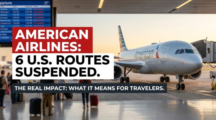 American Airlines Route Suspension