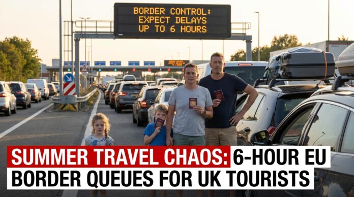 British Tourists to Face 6-Hour EU Border Queues