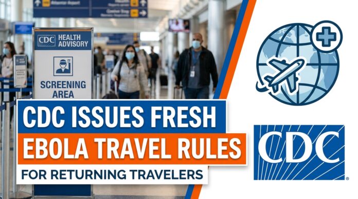 CDC Ebola Travel Rules