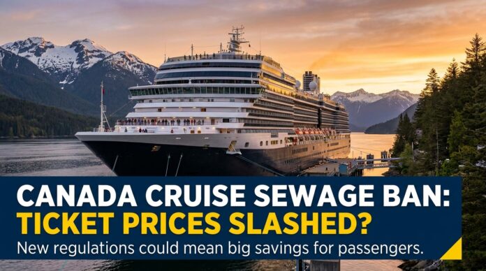 Canada Cruise Sewage Ban Could Slash Ticket Prices Canada Cruise Sewage Ban Could Slash Ticket Prices