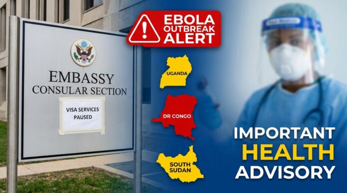 Embassies in Uganda, DR Congo, and South Sudan paused visa services