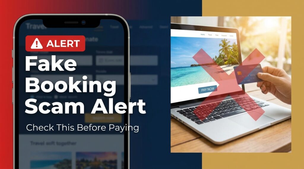 Fake Booking Scam Alert