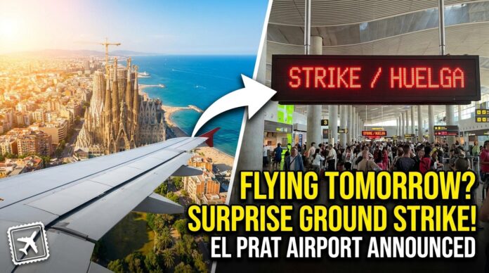 Barcelona El Prat strike Barcelona El Prat strike