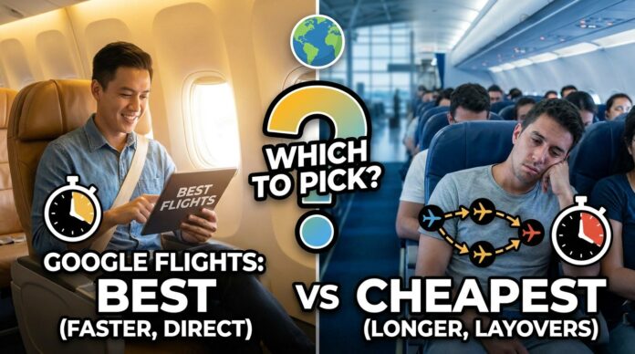 Google Flights Best vs Cheapest Google Flights Best vs Cheapest