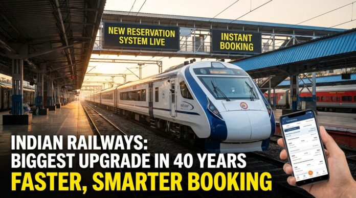 Indian Railways Gets Its Biggest Reservation System Upgrade in 40 Years Indian Railways Gets Its Biggest Reservation System Upgrade in 40 Years