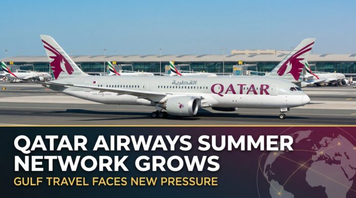 Qatar Airways Summer Network Grows As Gulf Travel Faces New Pressure