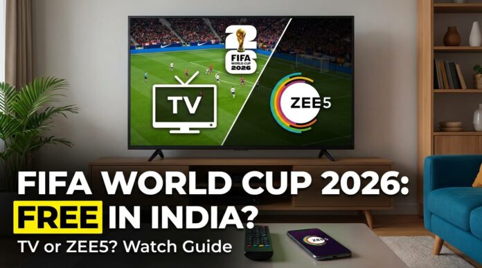 Where to Watch FIFA World Cup 2026 Free in India Where to Watch FIFA World Cup 2026 Free in India