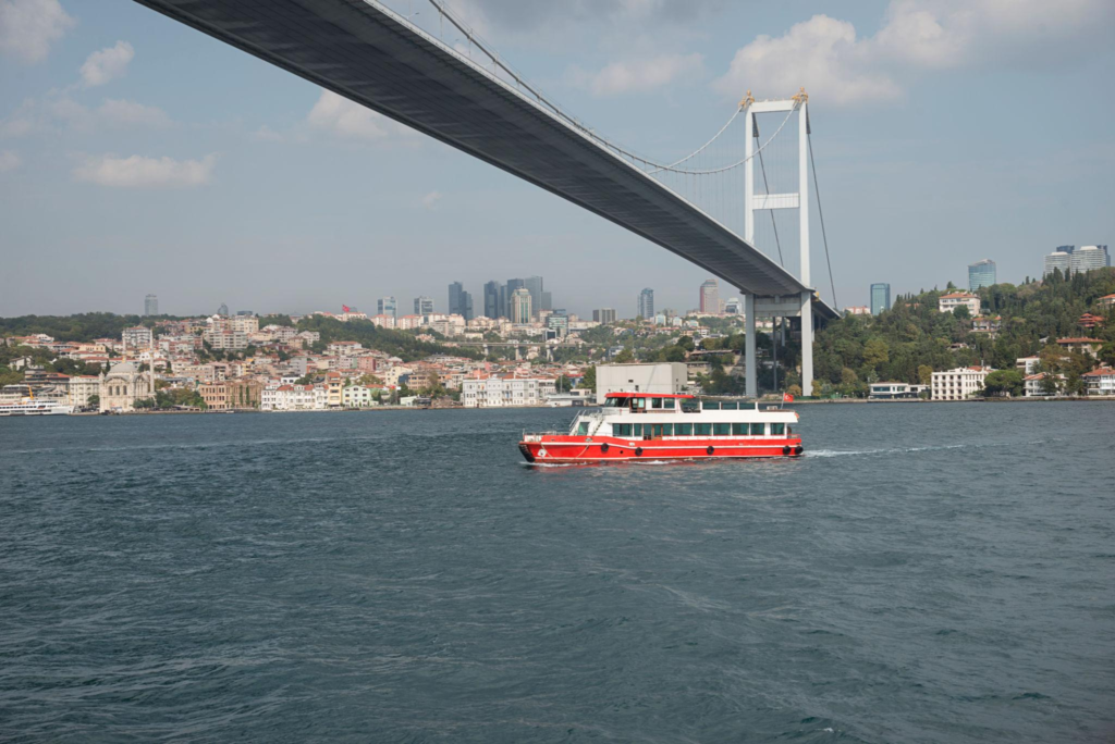 Passenger Boat at Bosphorus, Istanbul