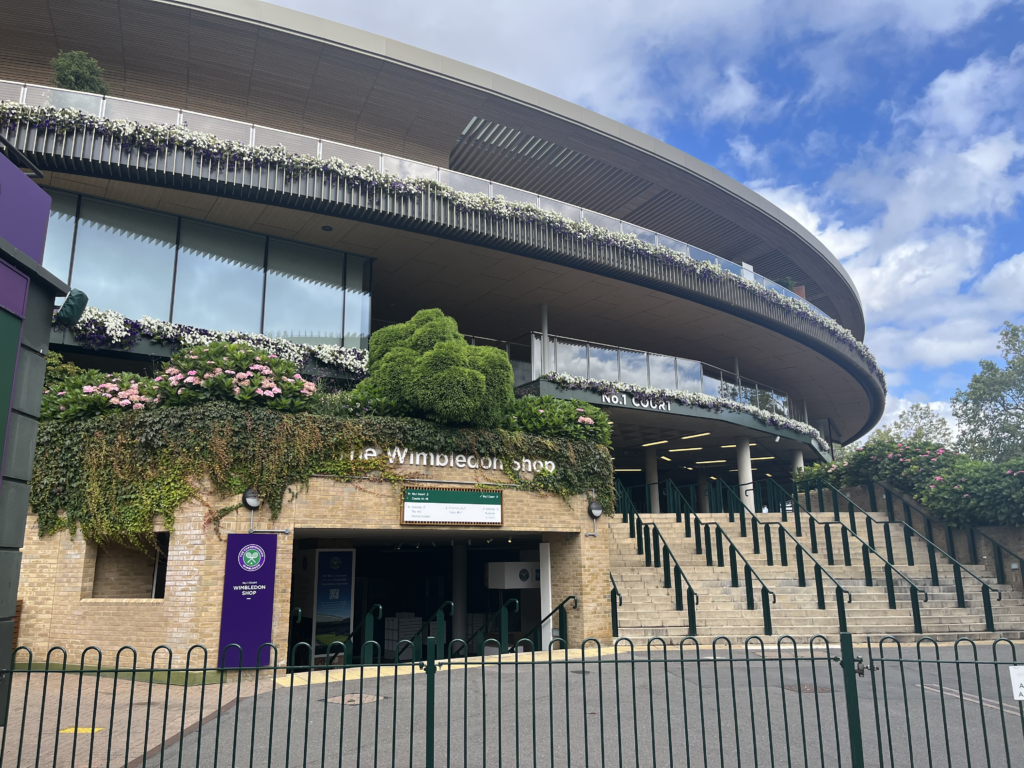 Entrance to The Championships Wimbledon near No.1 Court