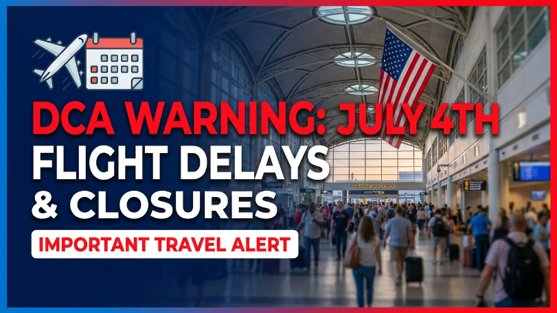 Reagan National July 4 Flight Delays: DCA Warning & Closure Dates