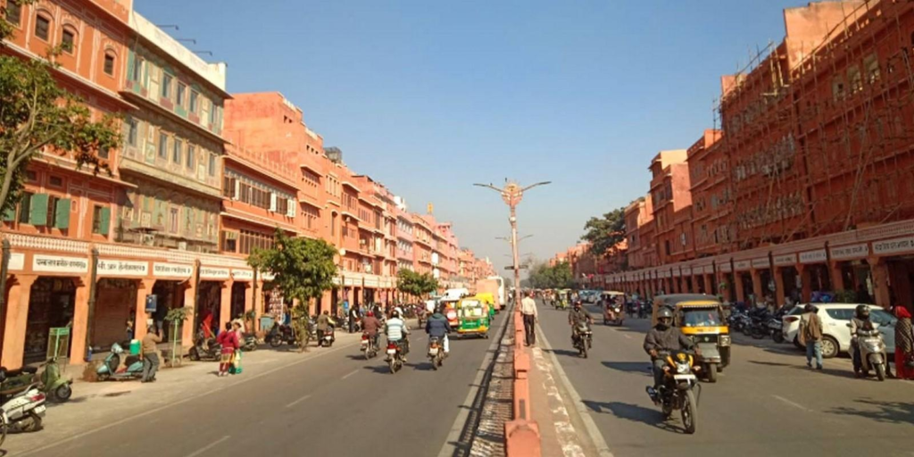 Jaipur City View in India