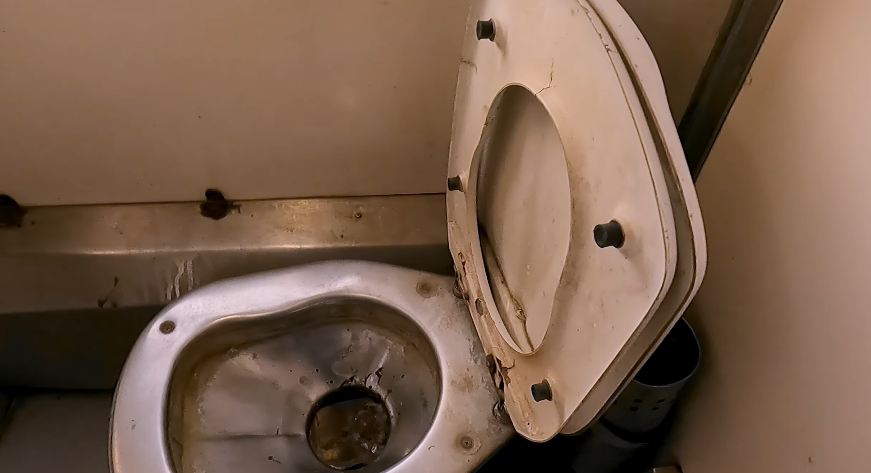 Toilet Situation in Georgia Trains