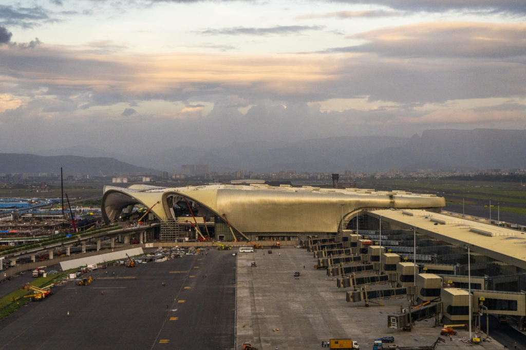 Aerial View of Navi Mumbai International Airport