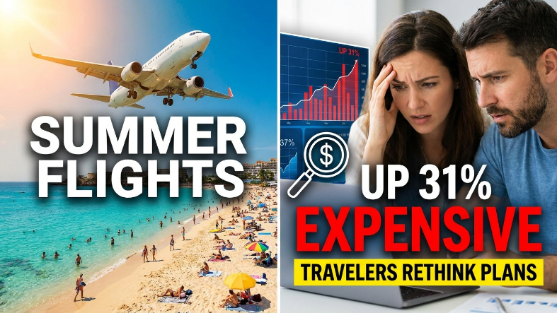 Summer Flights Gets 31% Expensive 