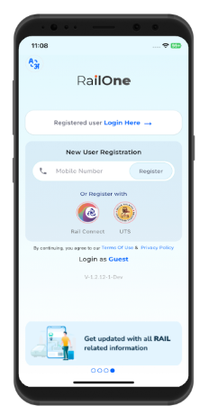 RailOne App