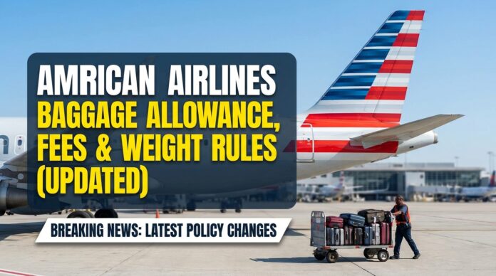 American Airlines Baggage Allowance, Fees & Weight Rules