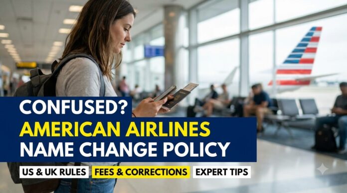 American Airlines Name Change Policy American Airlines Name Change Policy