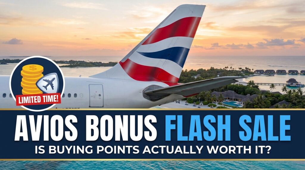 British Airways Avios Bonus Flash Sale