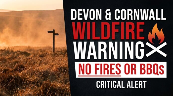 Devon and Cornwall Wildfire Warning Devon and Cornwall Wildfire Warning
