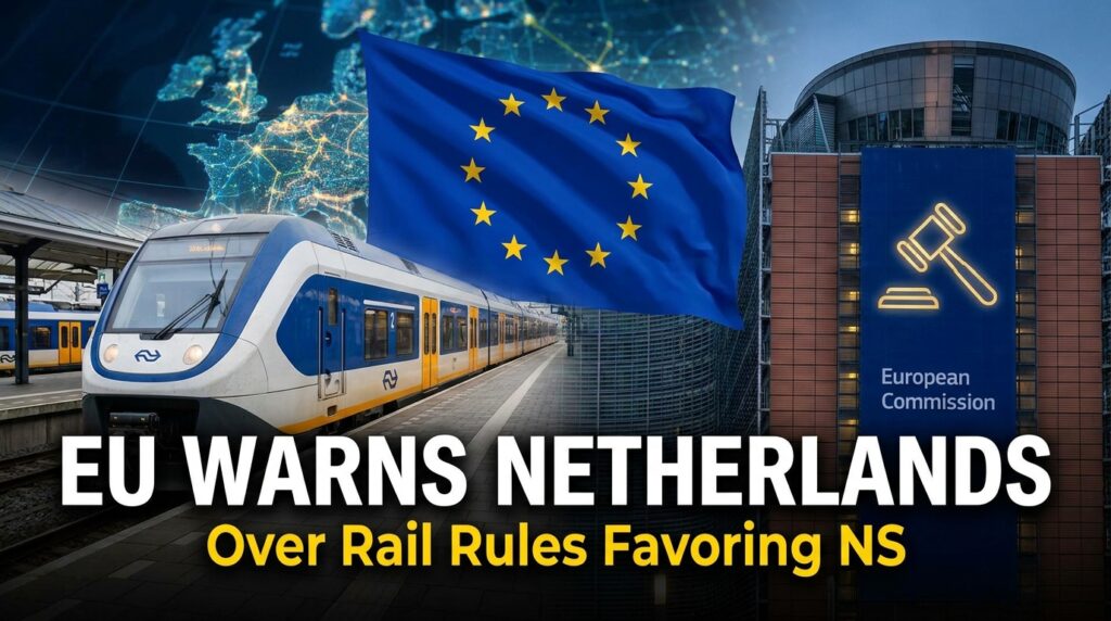 EU Warns Netherlands Over Rail Rules Favouring NS