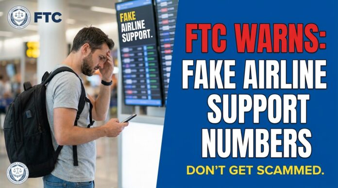 FTC Warns Travelers About Fake Airline Support Numbers FTC Warns Travelers About Fake Airline Support Numbers