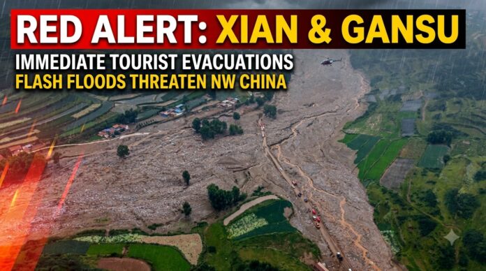 Red Alert in Xian & Gansu Red Alert in Xian & Gansu