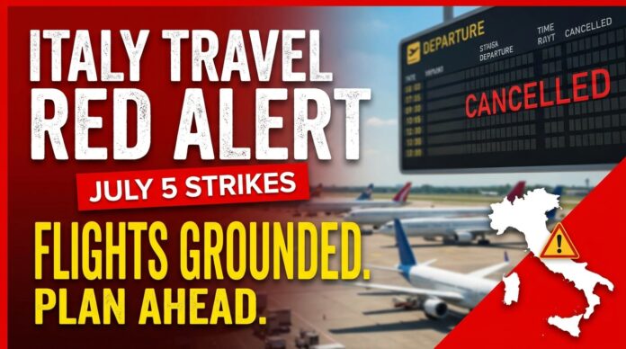 Italy Airport Strike