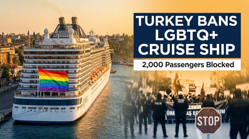 Turkey Bans Atlantis LGBTQ+ Cruise