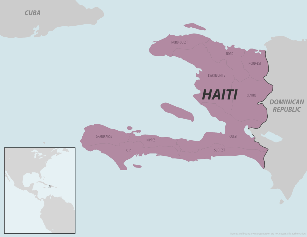 Haiti map