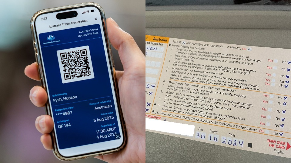 Digital Passenger Declaration Australia