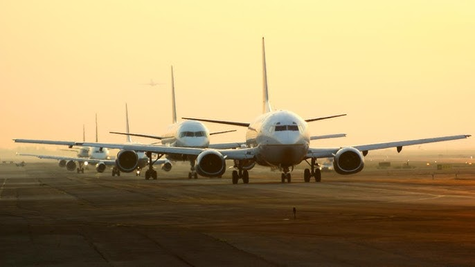 Plane at runway