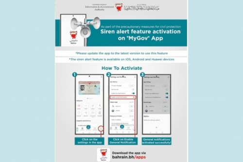 BH Alert App in Bahrain