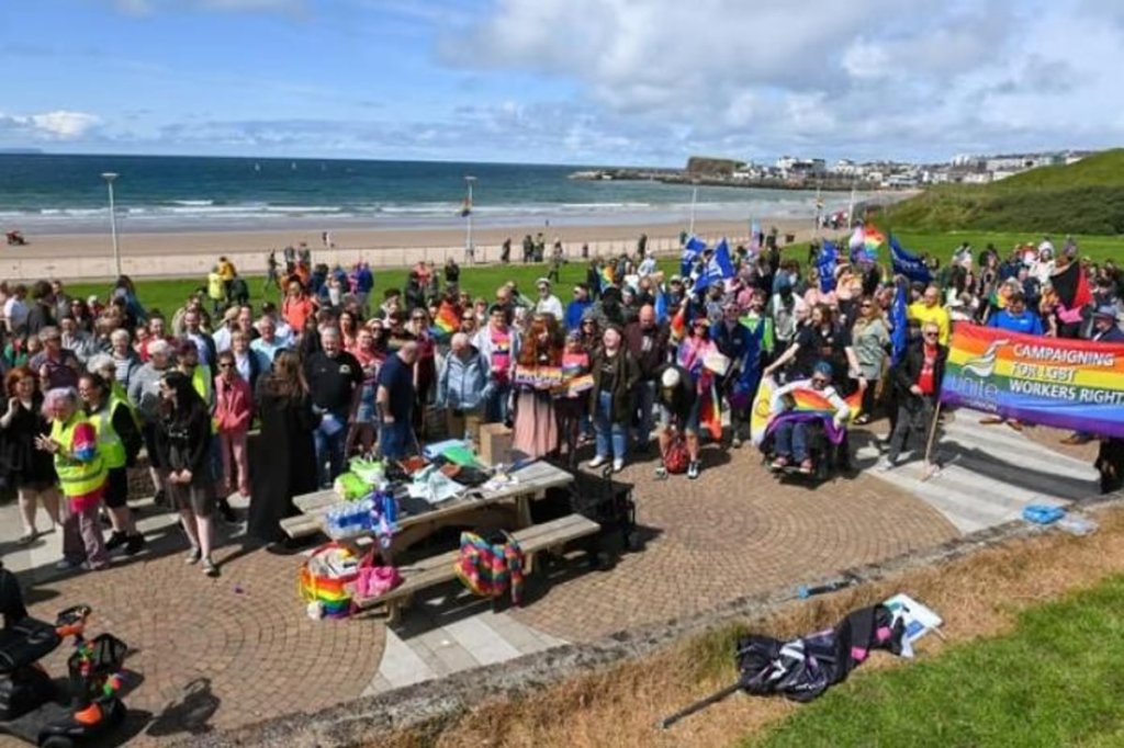 Portrush parade