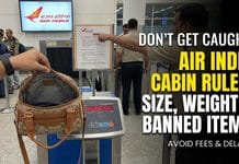Air India Cabin Baggage Size, Weight Rules & Prohibited Items Air India Cabin Baggage Size, Weight Rules & Prohibited Items
