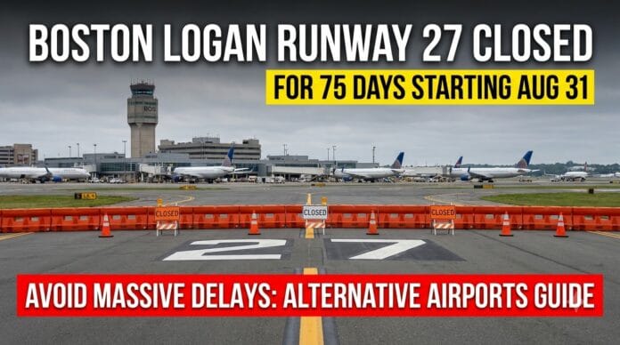 Boston Logan Airport Runway 27 Closure: Flight Delays & Alternative Airports Boston Logan Airport Runway 27 Closure: Flight Delays & Alternative Airports