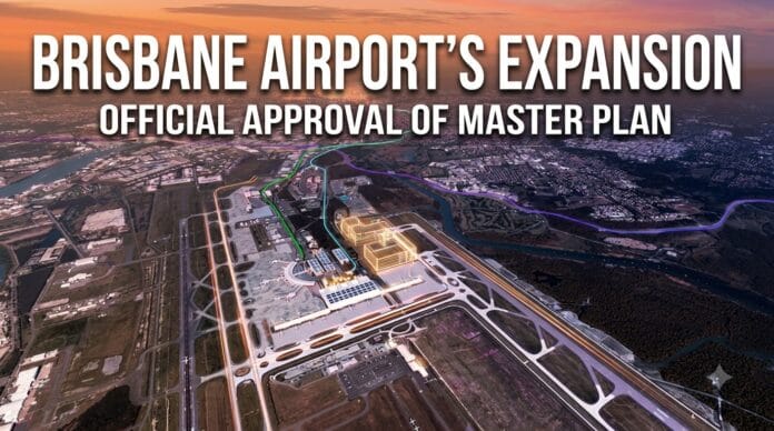 Brisbane Airport Master Plan Approved for 20-Year Expansion
