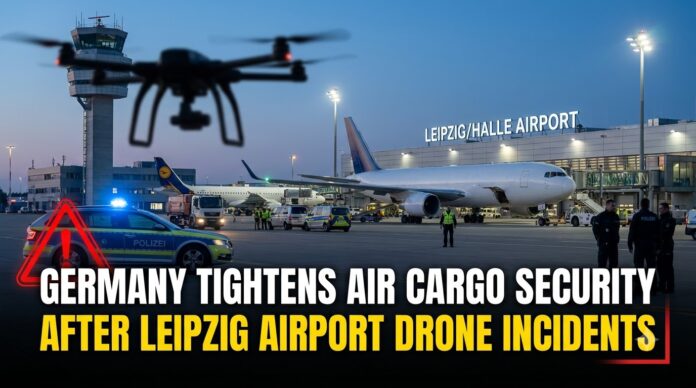 Germany Tightens Air Cargo Security After Leipzig Airport Drone Incidents
