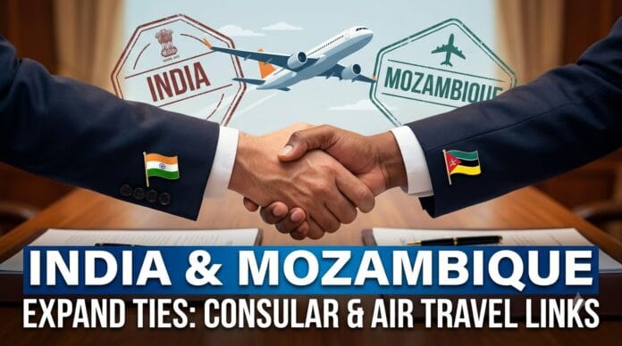 India and Mozambique Hold Diplomatic Talks to Expand Consular and Air Travel Links