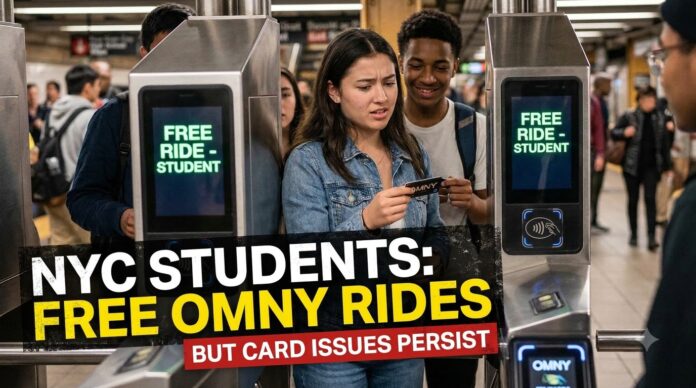 NYC Students Get Free OMNY Rides NYC Students Get Free OMNY Rides