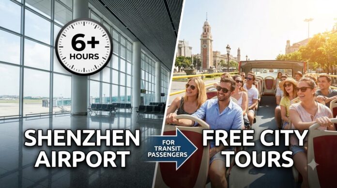 Shenzhen Airport Launches Free City Tours for Transit Passengers Shenzhen Airport Launches Free City Tours for Transit Passengers