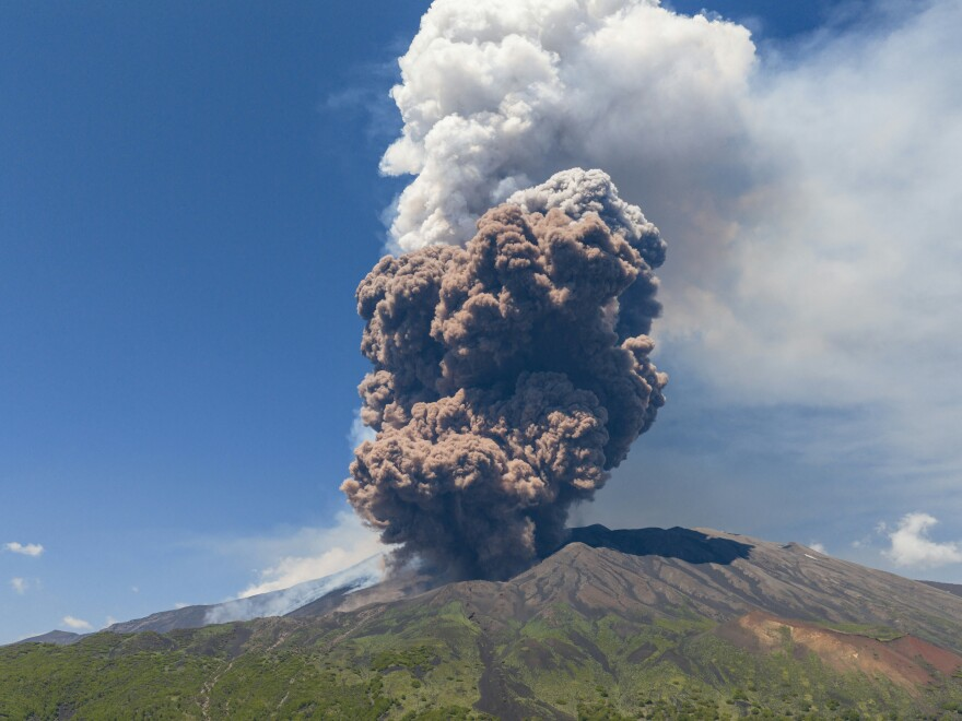 Mount Etna Eruption